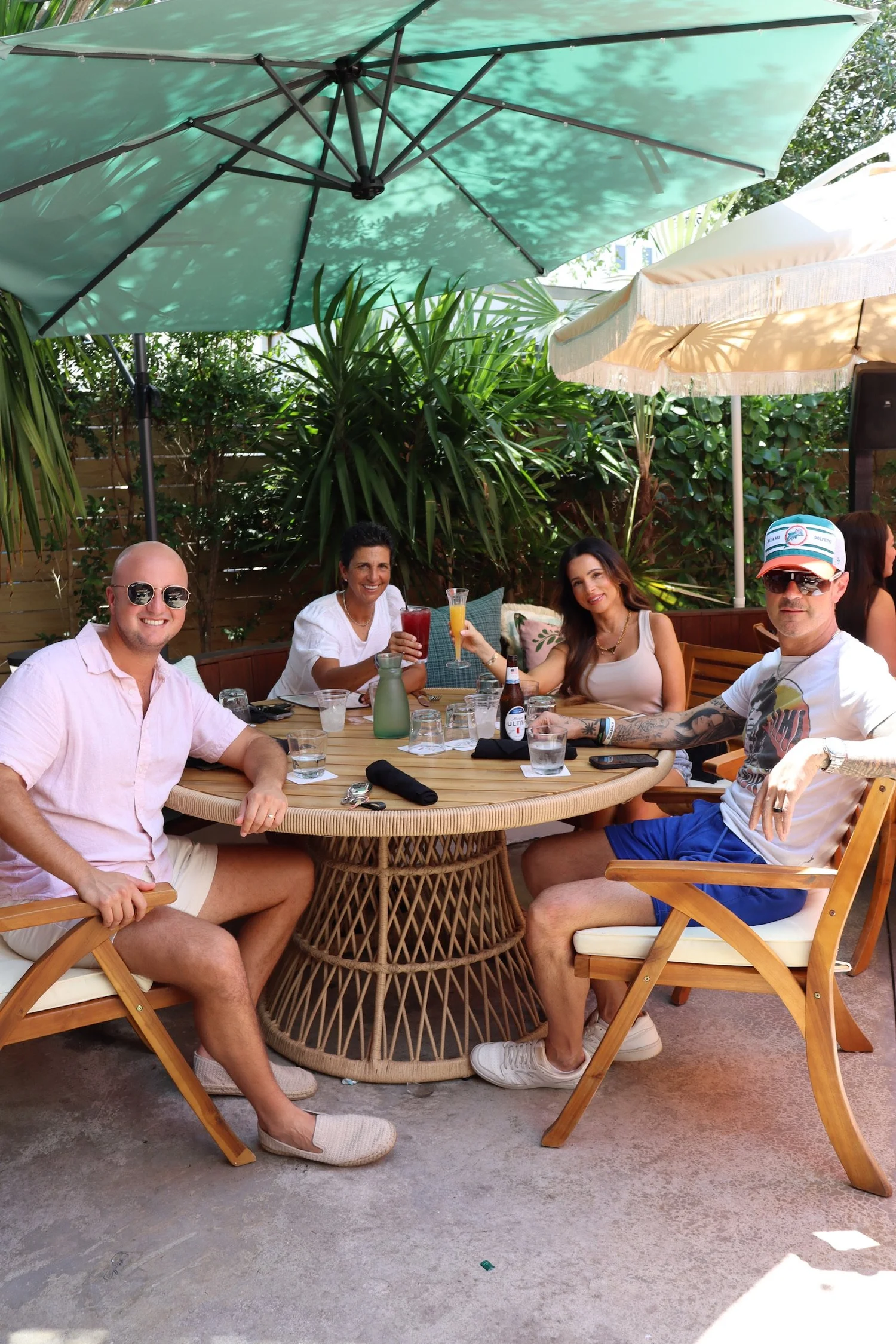 Patio dining