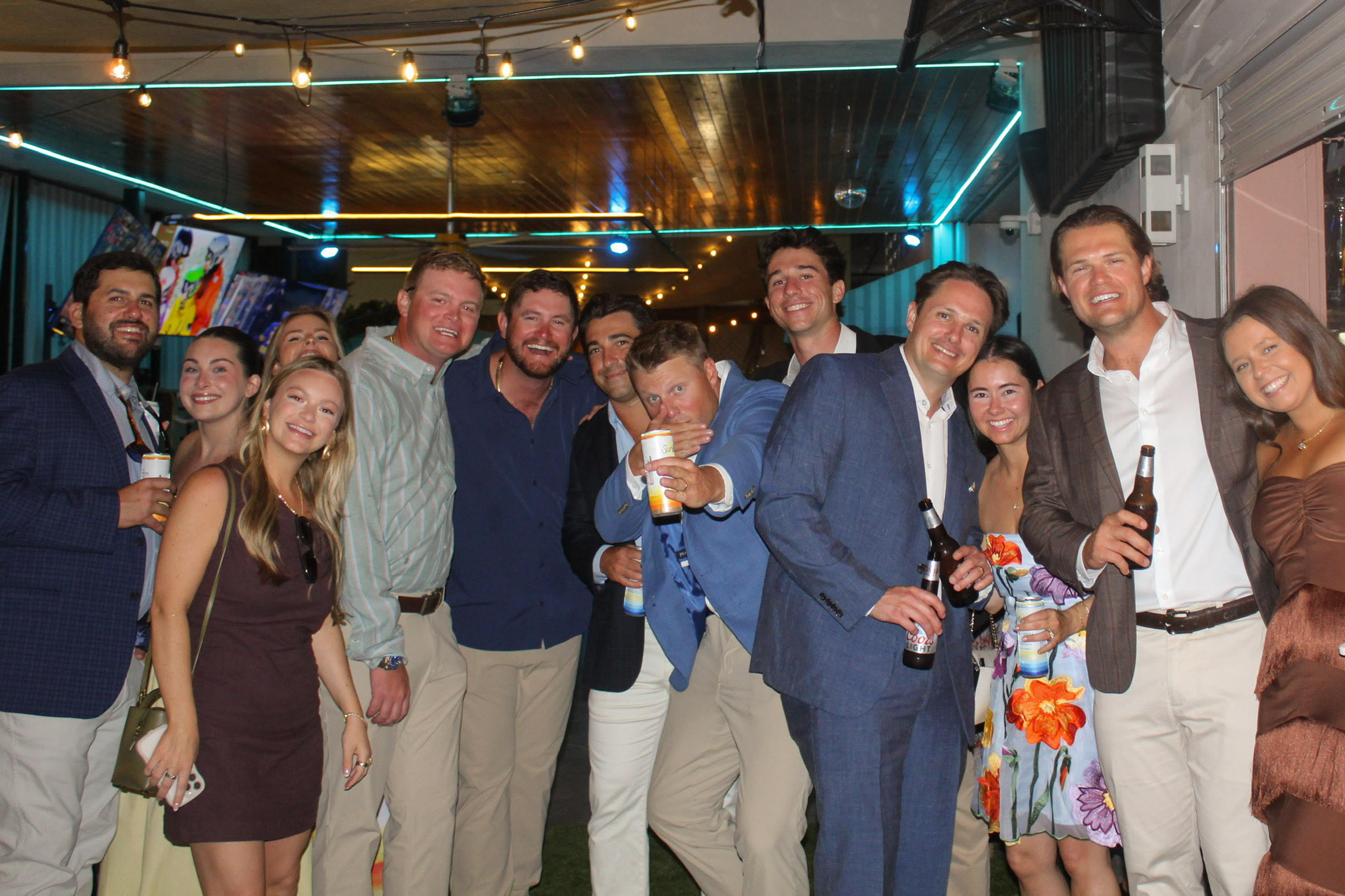 Guests celebrating at The Standard